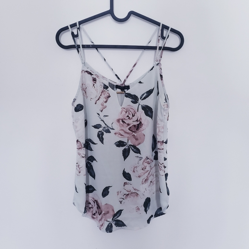 Dynamite Floral Tank Top
